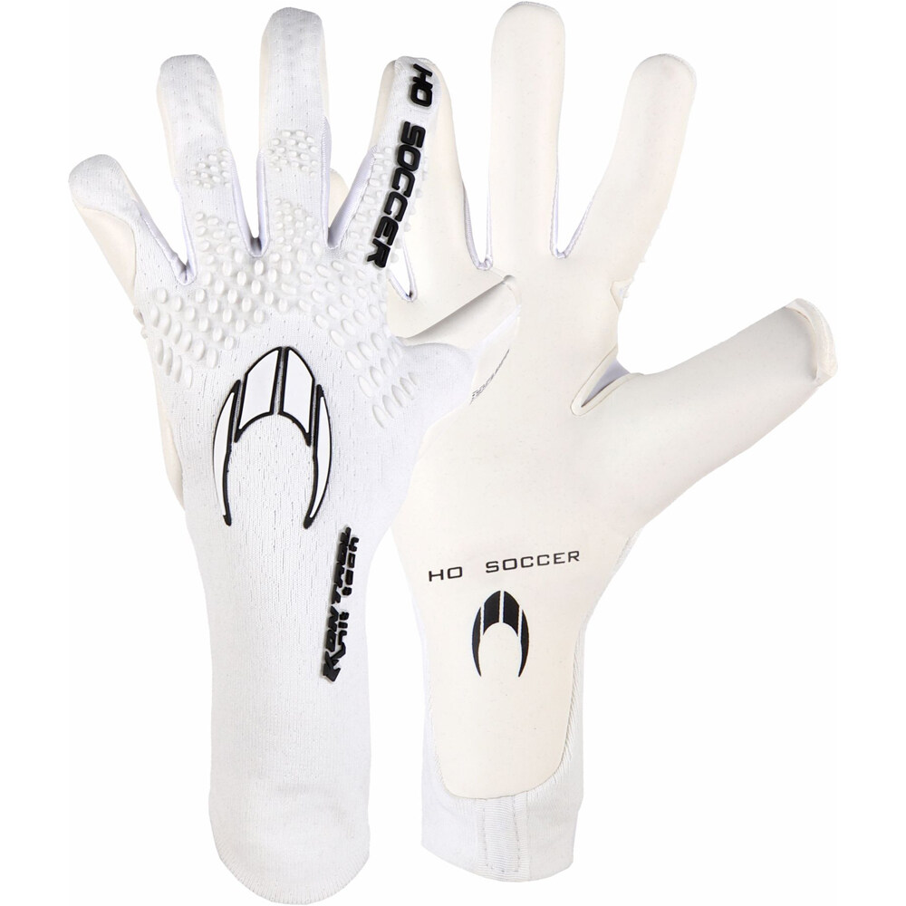 Ho Soccer guantes portero PREMIER KNIT TECH CLUB WHITEOUT vista frontal