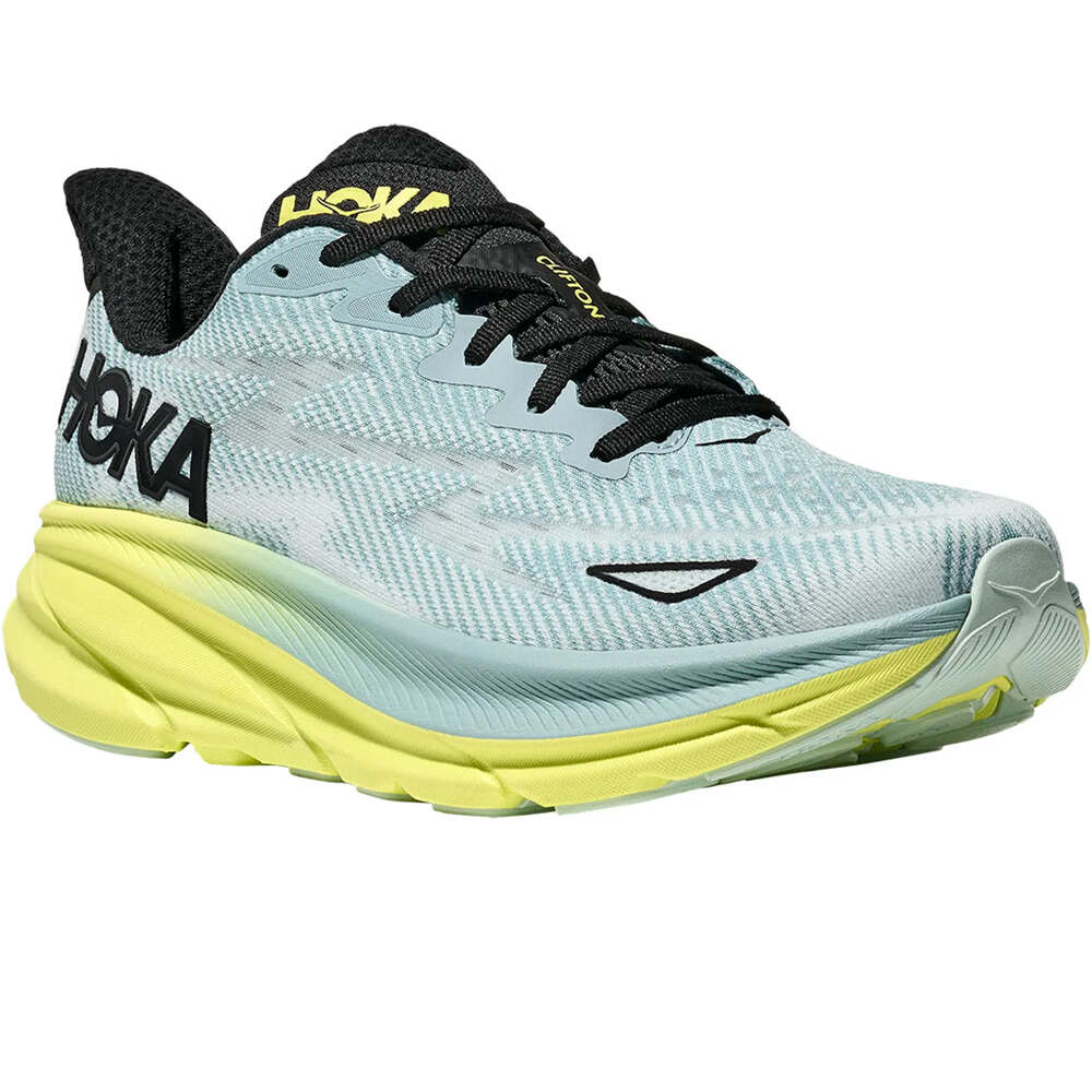 Hoka zapatilla running hombre CLIFTON 9 lateral interior