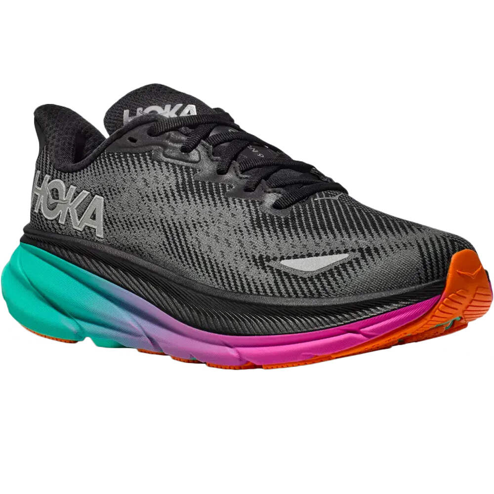 Hoka zapatilla running hombre CLIFTON9GTX lateral interior