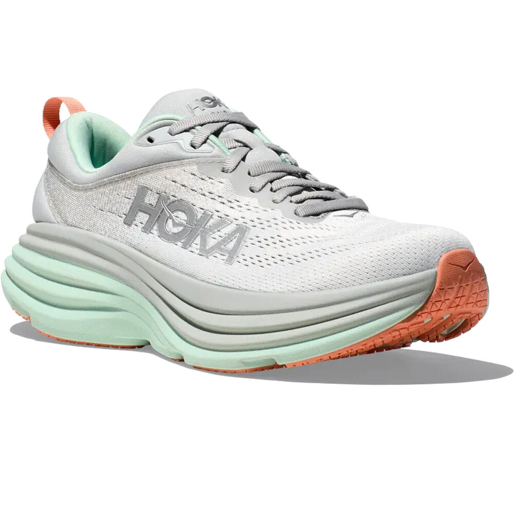 Hoka zapatilla running mujer WBONDI8 lateral interior