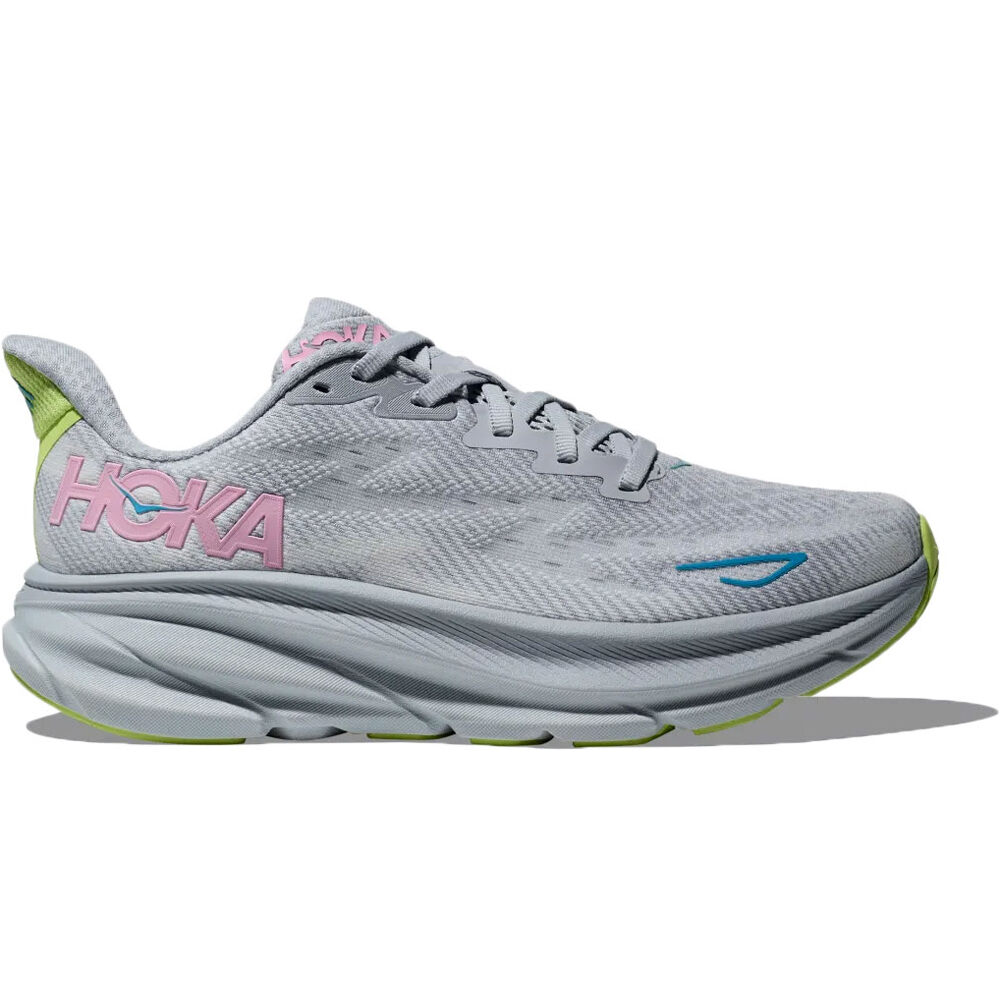 Hoka zapatilla running mujer WCLIFTON9 lateral exterior