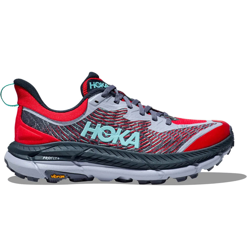 Hoka zapatillas trail hombre MAFATESPEED4 lateral exterior