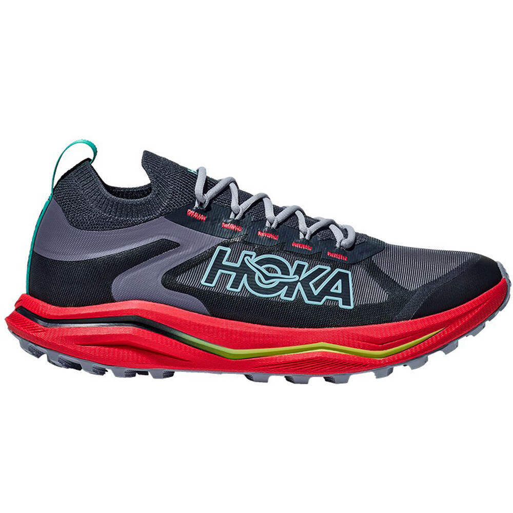 Hoka zapatillas trail hombre ZINAL2 lateral exterior