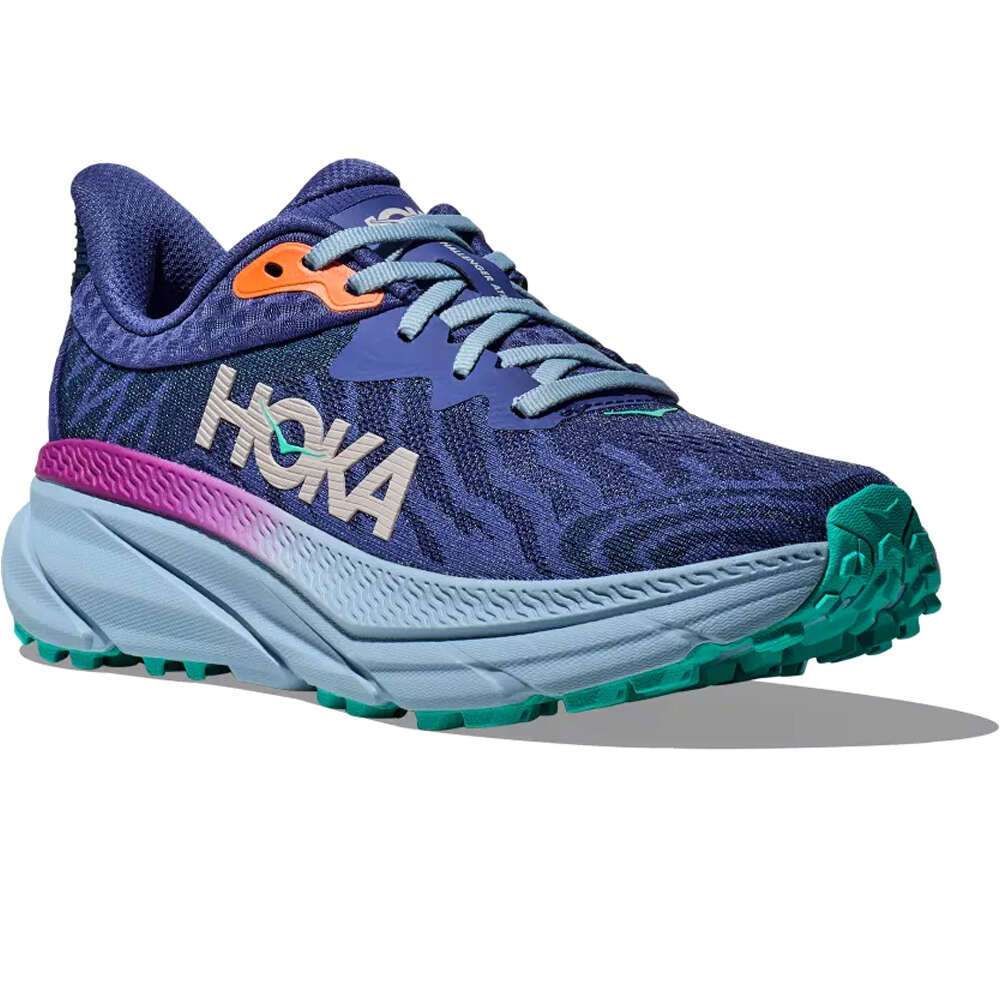 Hoka zapatillas trail mujer CHALLENGER7 lateral interior