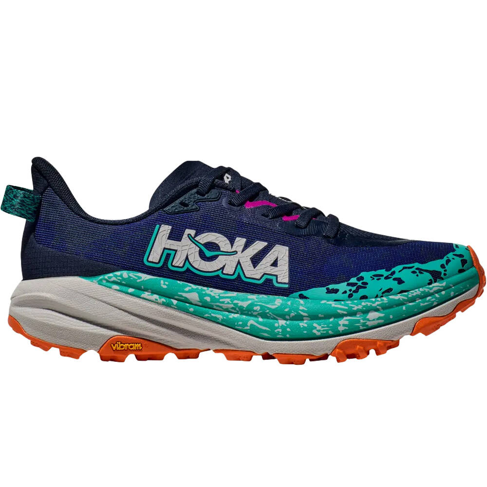 Hoka zapatillas trail mujer SPEEDGOAT6 lateral exterior