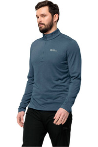 Jack Wolfskin camiseta montaña manga larga hombre SKY THERMAL HZ M vista frontal