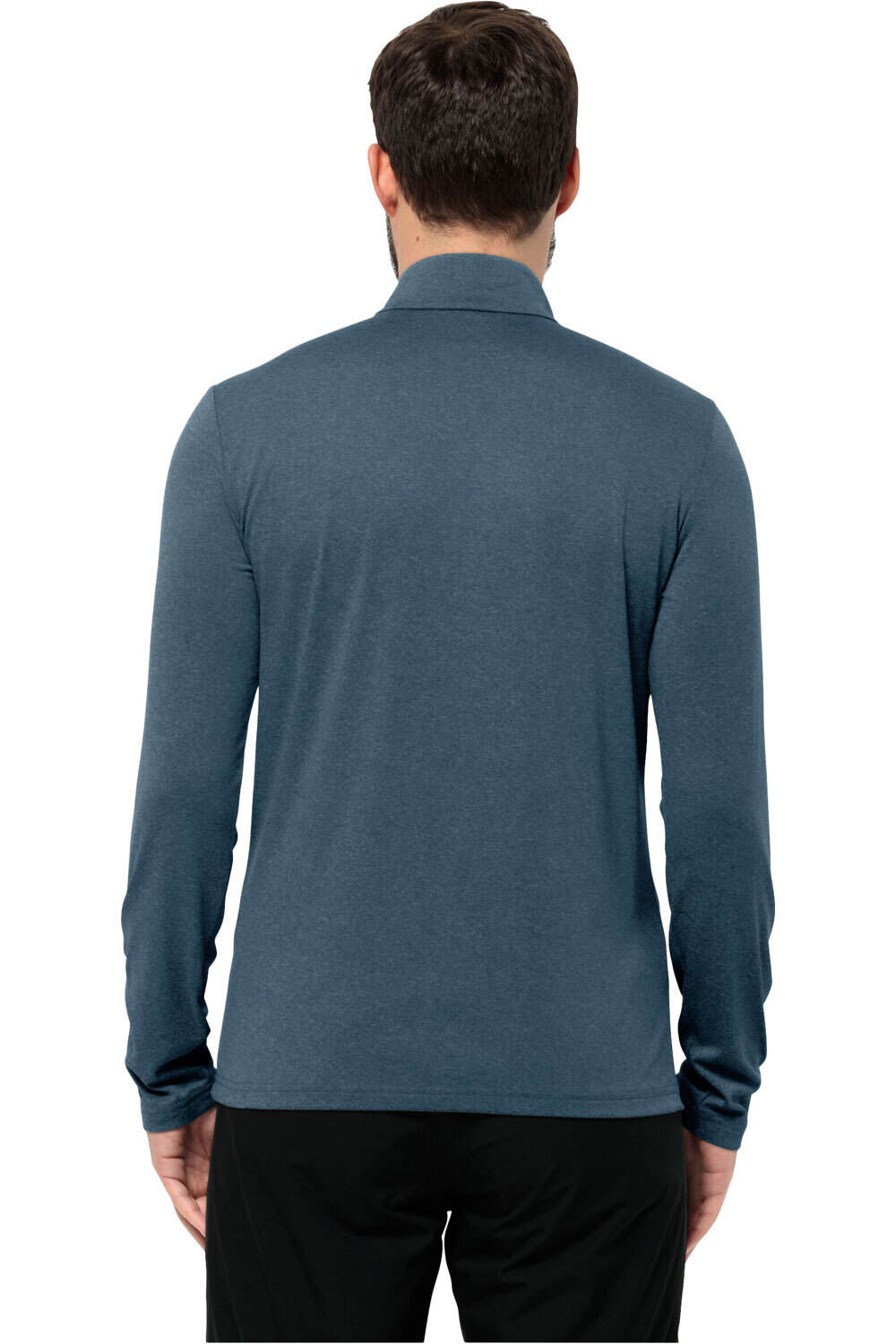 Jack Wolfskin camiseta montaña manga larga hombre SKY THERMAL HZ M vista trasera