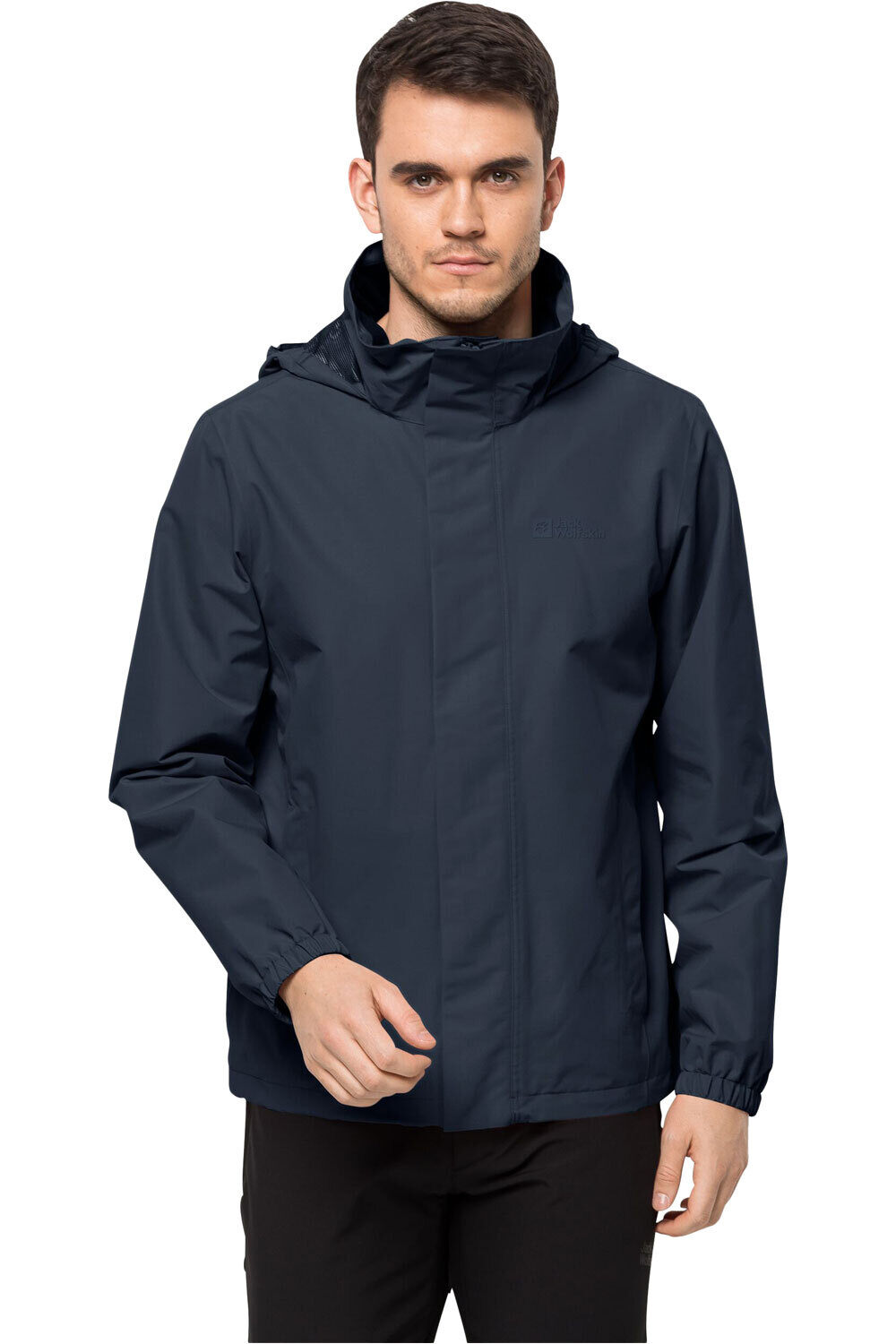 Jack Wolfskin chaqueta impermeable hombre STORMY POINT 2L JKT M vista frontal