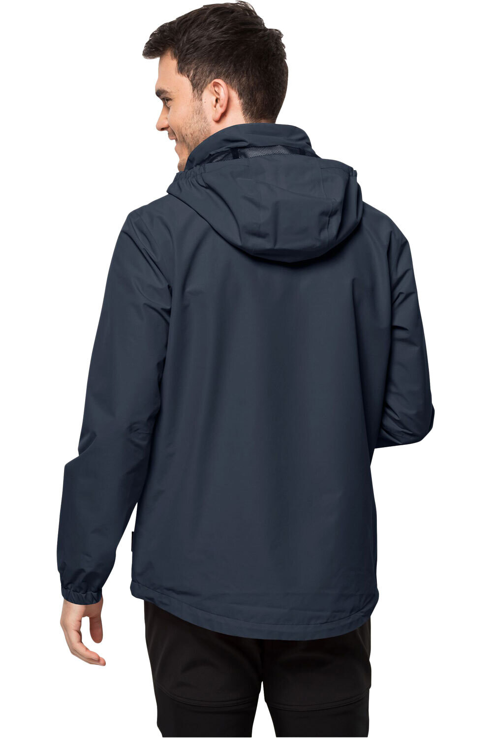 Jack Wolfskin chaqueta impermeable hombre STORMY POINT 2L JKT M vista trasera