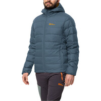 Jack Wolfskin chaqueta outdoor hombre ATHER DOWN HOODY M vista frontal