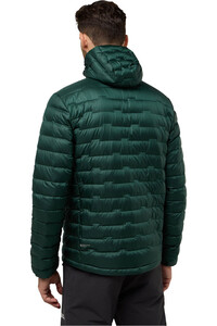 Jack Wolfskin chaqueta outdoor hombre PASSAMANI DOWN HOODY M vista trasera