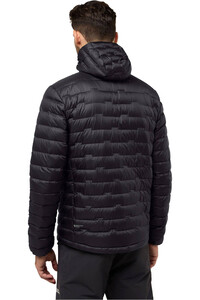 Jack Wolfskin chaqueta outdoor hombre PASSAMANI DOWN HOODY M vista trasera