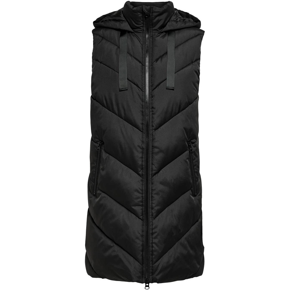 Jaqueline De Yong chalecos mujer JDYSKYLAR PADDED HOOD WAISTCOAT 03