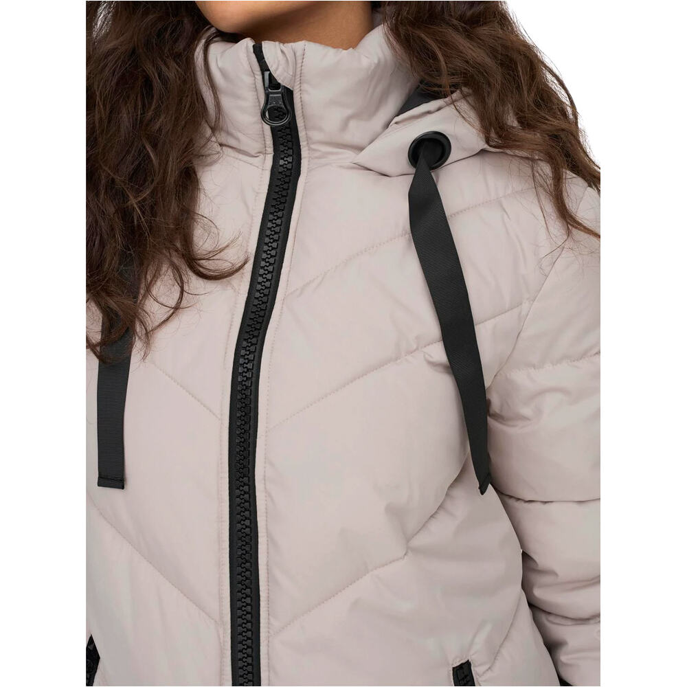 Jaqueline De Yong chaquetas mujer JDYSKYLAR PADDED HOOD JACKET vista detalle