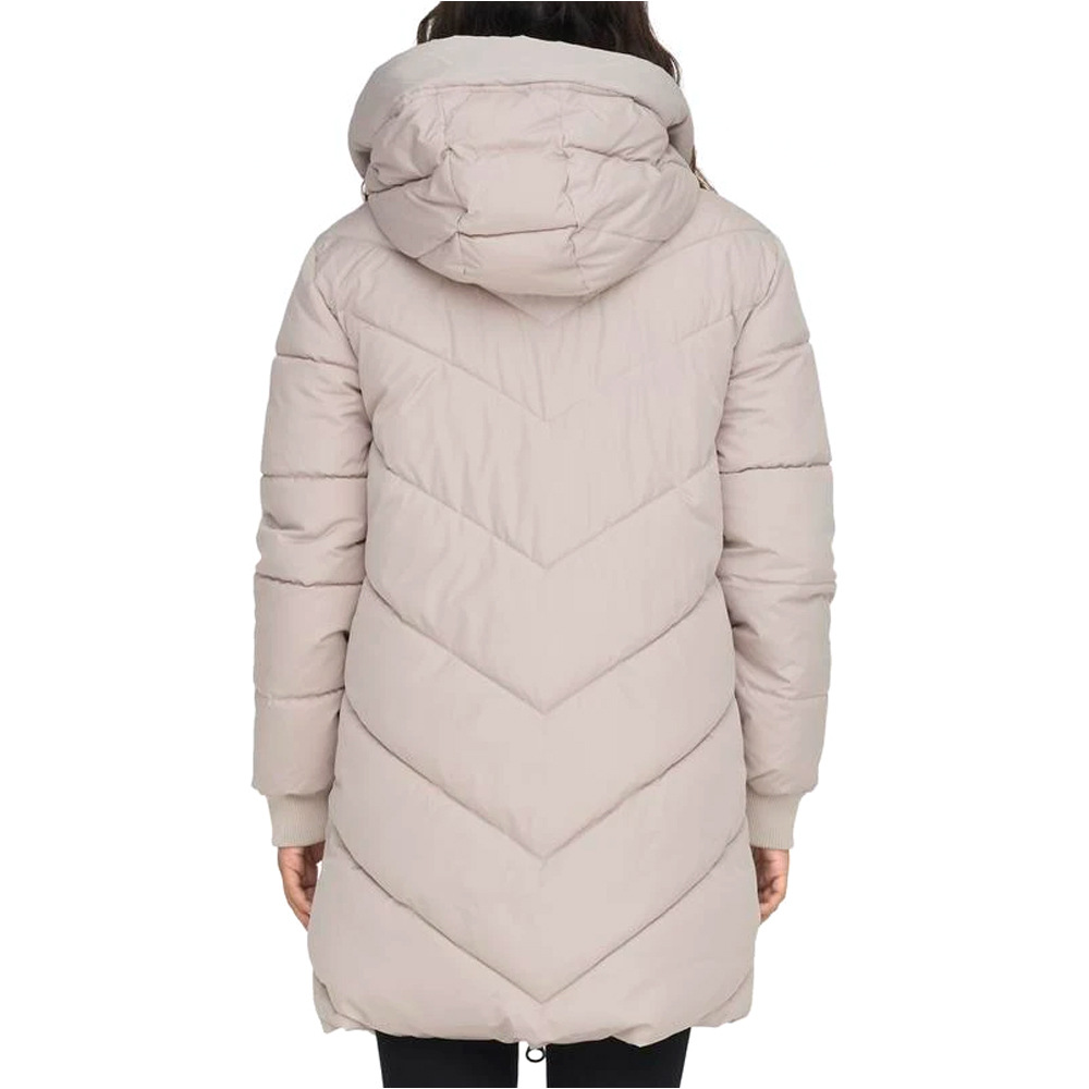 Jaqueline De Yong chaquetas mujer JDYSKYLAR PADDED HOOD JACKET vista trasera