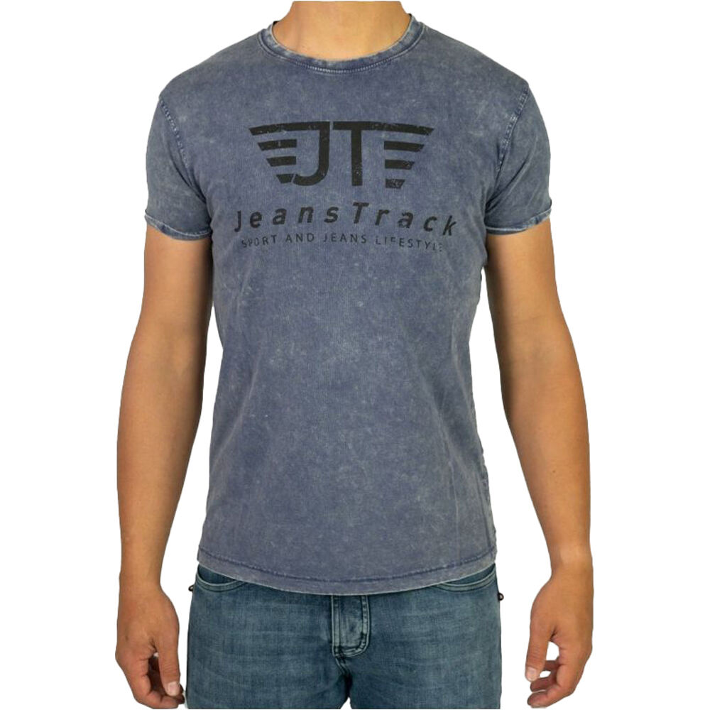 Jeanstrack camiseta montaña manga corta hombre BASICA t-shirt vista frontal