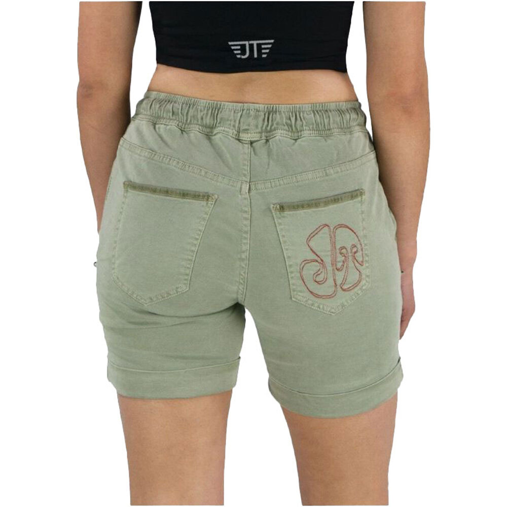 Jeanstrack pantalón corto montaña mujer SHIRA W'S short pant vista trasera