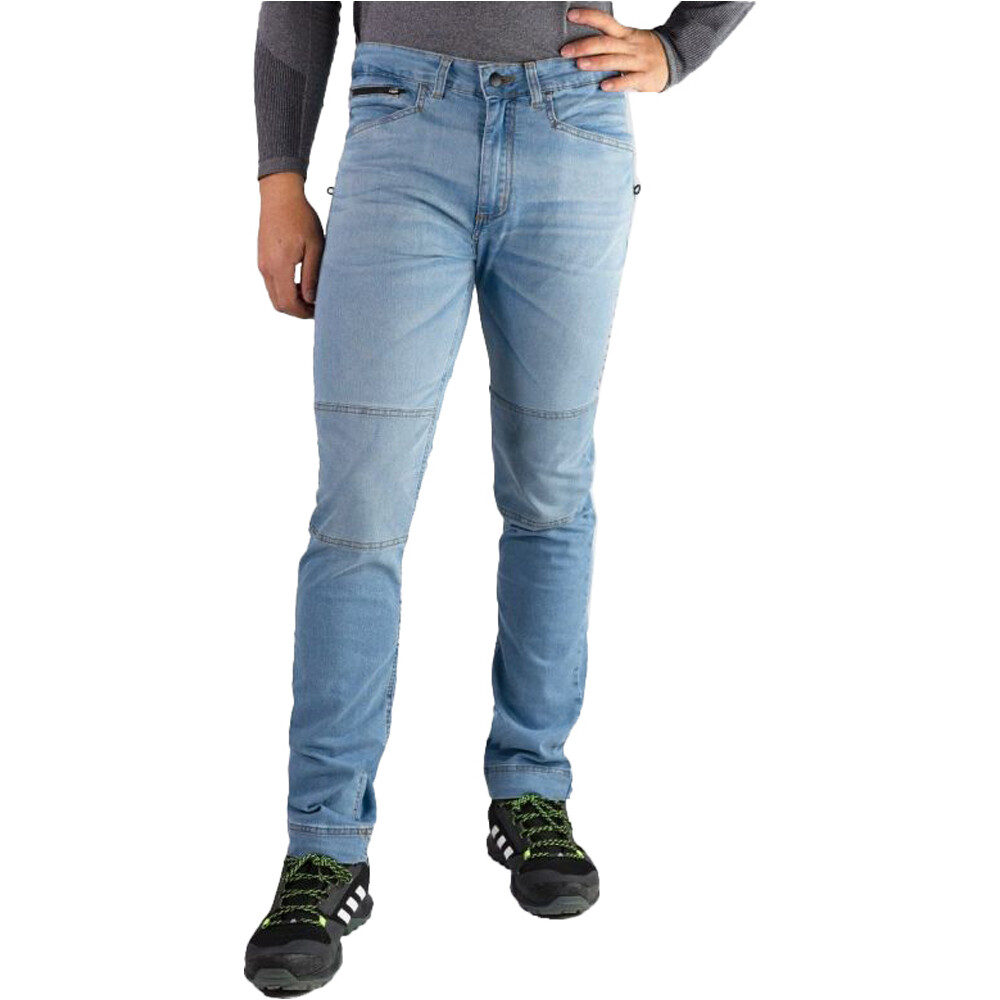 Jeanstrack pantalón montaña hombre ROCA climbing pant vista frontal