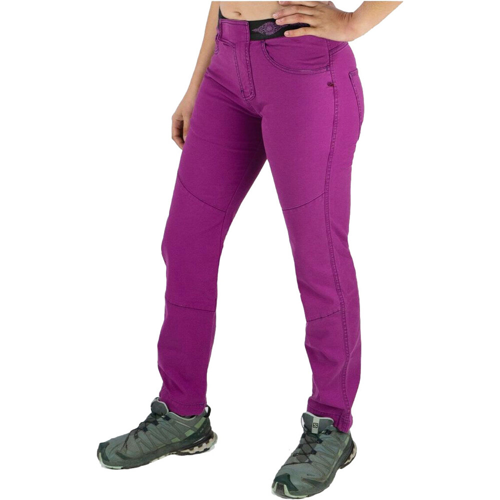 Jeanstrack pantalón montaña mujer TARYA W'S climbing pant vista detalle