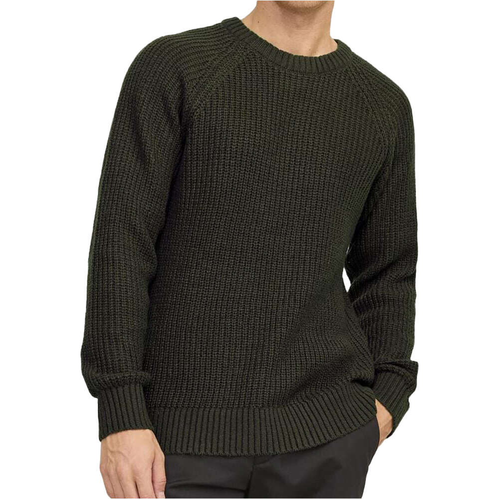 J&J jersey hombre JJJONES KNIT CREW NECK vista frontal