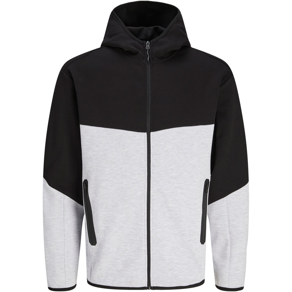 J&J sudadera hombre JCOFUSION BLOCKING SWEAT ZIP HOOD 04