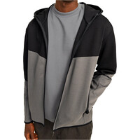 J&J sudadera hombre JCOFUSION BLOCKING SWEAT ZIP HOOD vista detalle