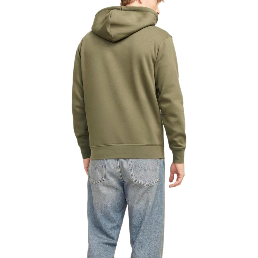 J&J sudadera hombre JORVESTERBRO SWEAT HOOD NOOS vista trasera