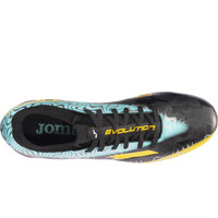 Joma botas de futbol cesped artificial EVOLUTION CUP AG NEOR vista trasera