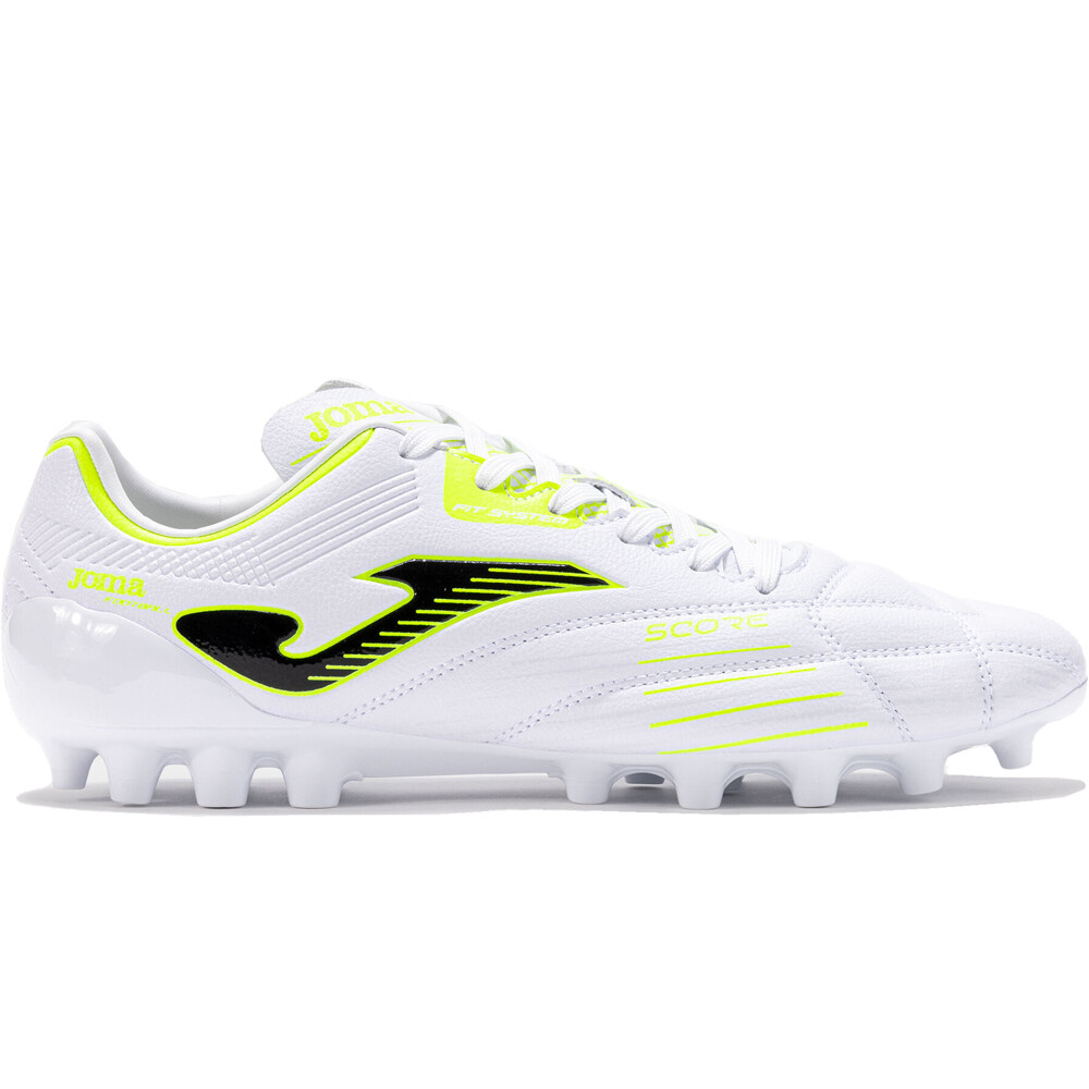 Joma botas de futbol cesped artificial SCORE AG BL lateral exterior