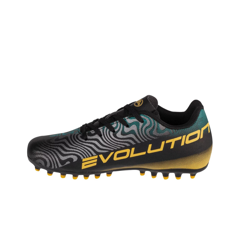 Joma botas de futbol niño cesped artificial EVOLUTION JR AG NE puntera