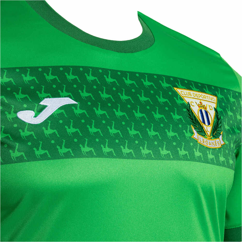 Joma camiseta de fútbol oficiales niño LEGANES 25 AWAY JERSEY JR VE vista detalle