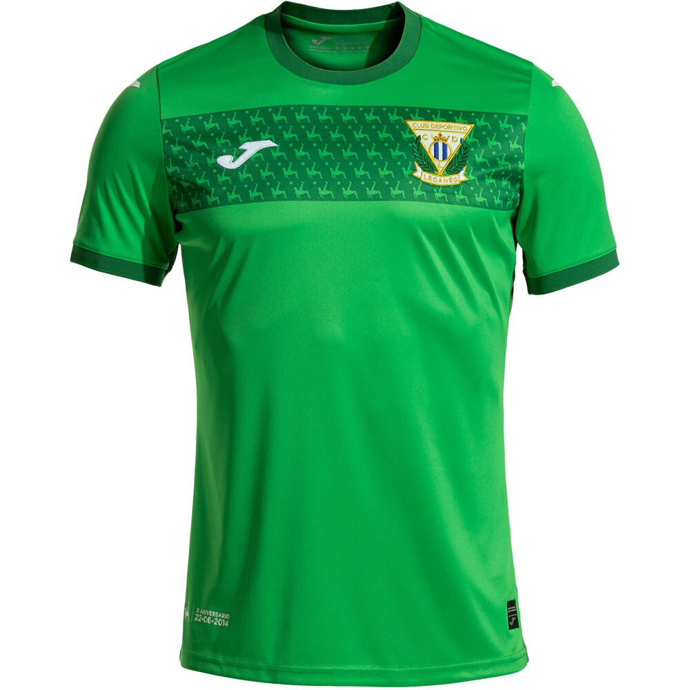 Joma camiseta de fútbol oficiales niño LEGANES 25 AWAY JERSEY JR VE vista frontal