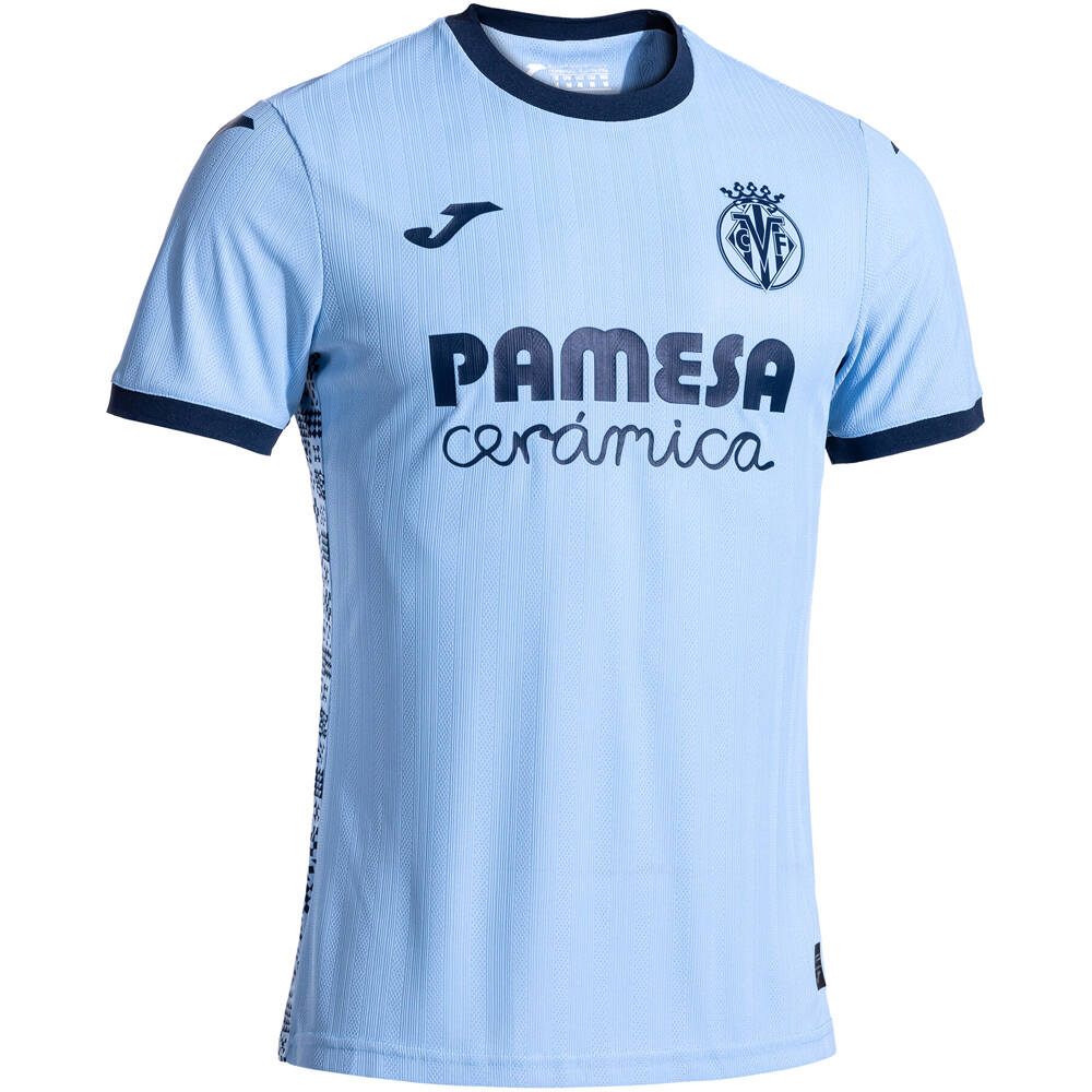 Joma camiseta de fútbol oficiales VILLAREAL 25 2 vista trasera