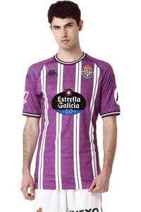 Kappa camiseta de fútbol oficiales VALLADOLID 25 HOME vista frontal