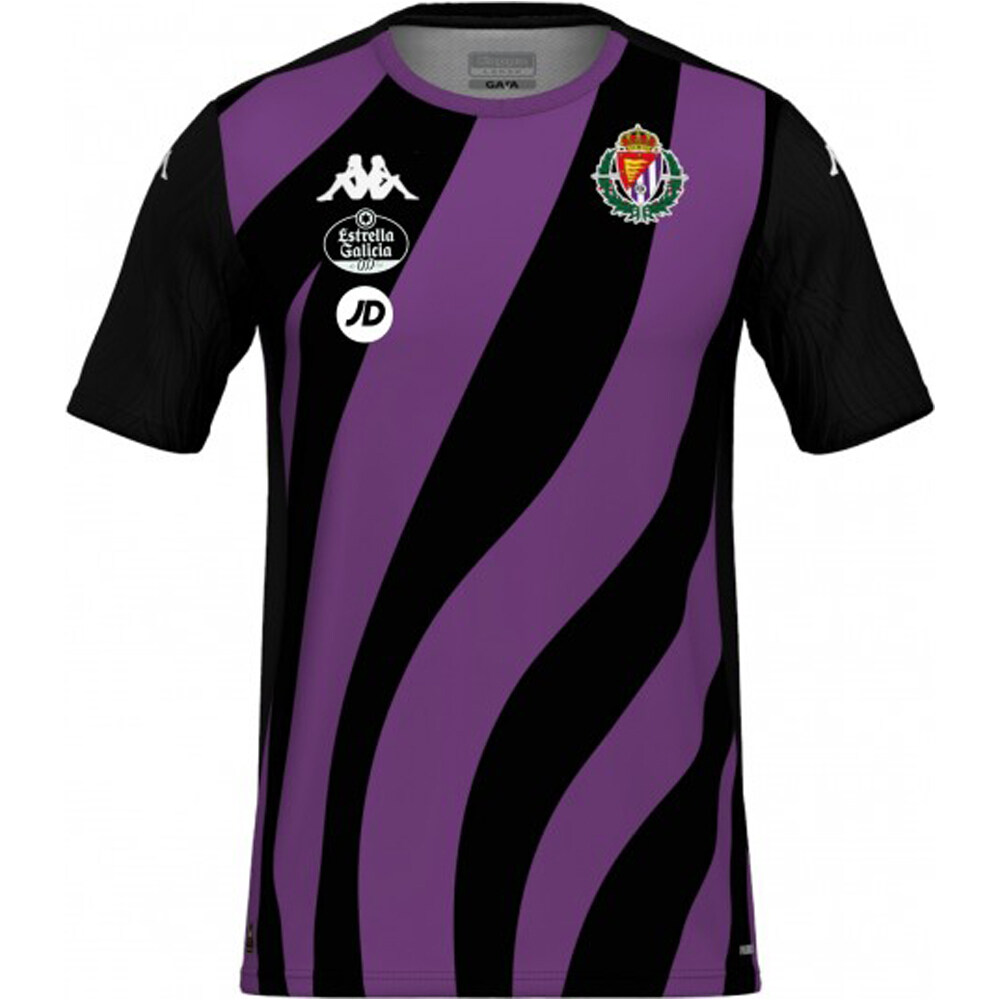 Kappa camiseta entrenamiento niño VALLADOLID 25  PRO 7 JR PREMATCH vista frontal