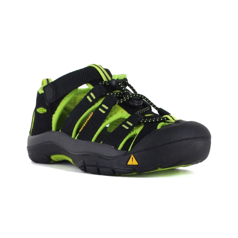 Keen sandalias trekking niño NEWPORT H2 BLACK/LIME GREEN 05