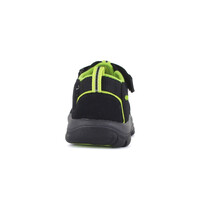 Keen sandalias trekking niño NEWPORT H2 BLACK/LIME GREEN vista trasera