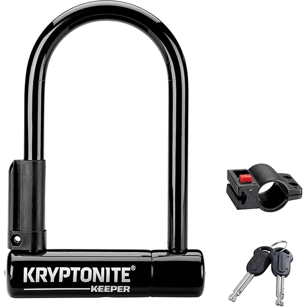 Kriptonics candado bicicleta Antirrobo U Keeper Mini-6 vista frontal