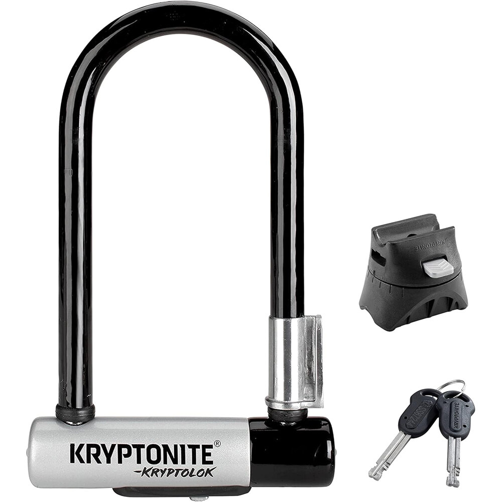 Kriptonics candado bicicleta Antirrobo U KryptoLok Mini 7 vista frontal