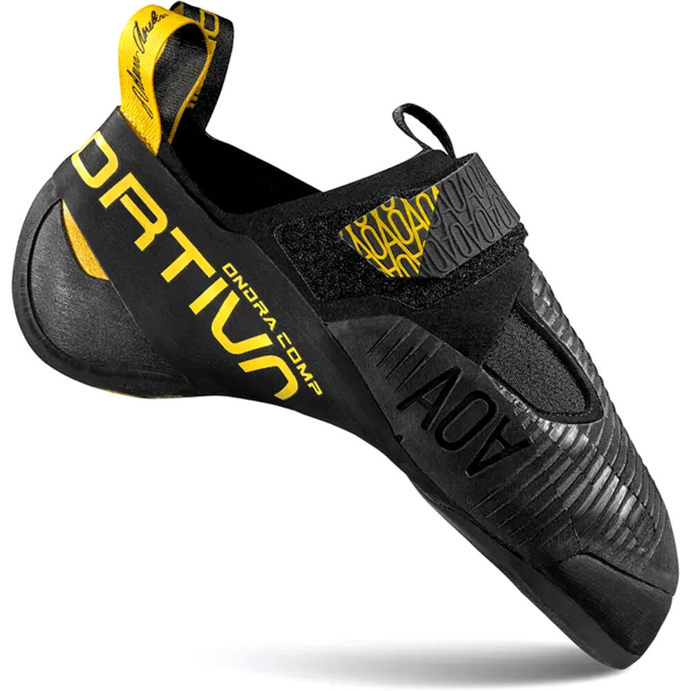 La Sportiva pies de gato Ondra Comp lateral exterior