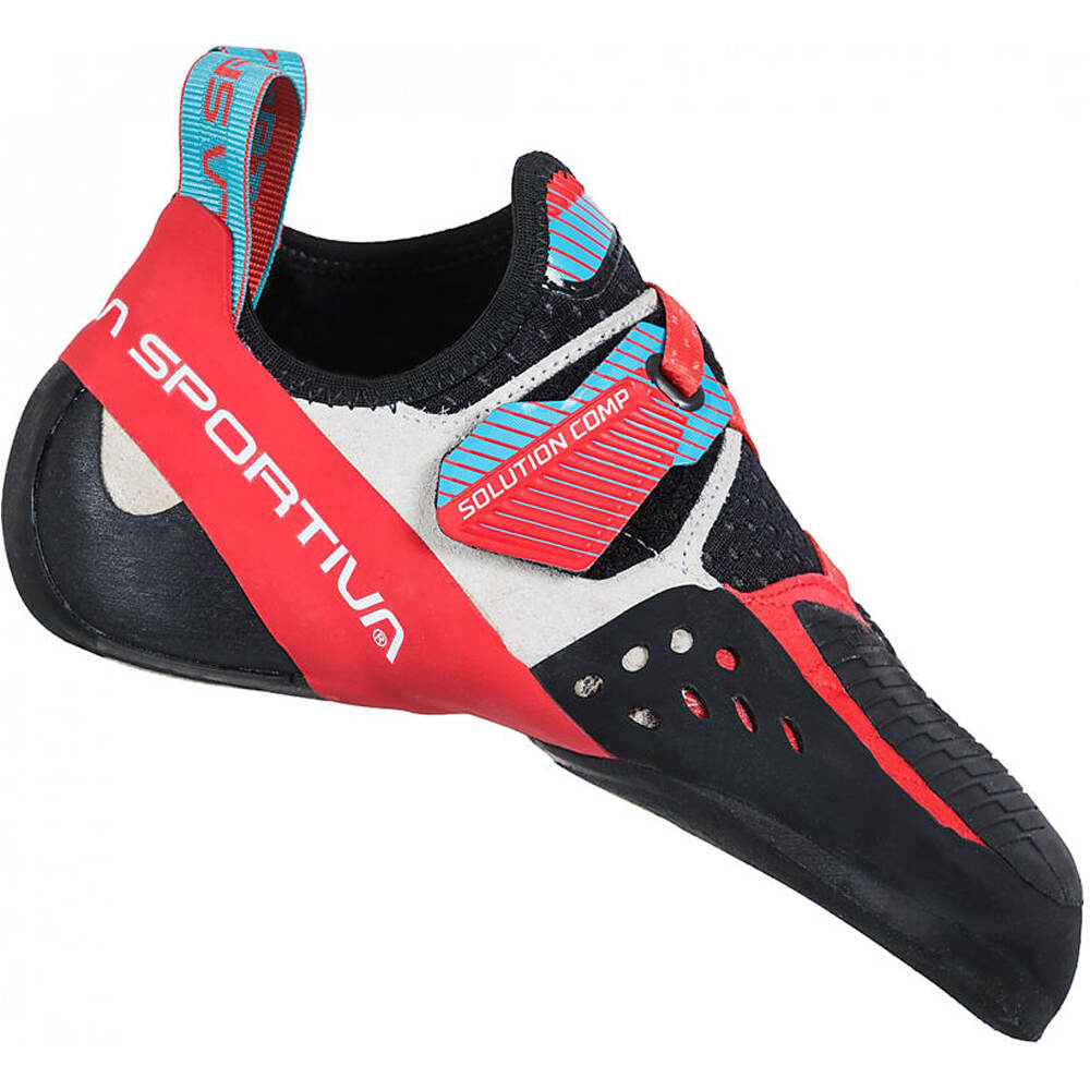 La Sportiva pies de gato Solution Comp Woman lateral exterior