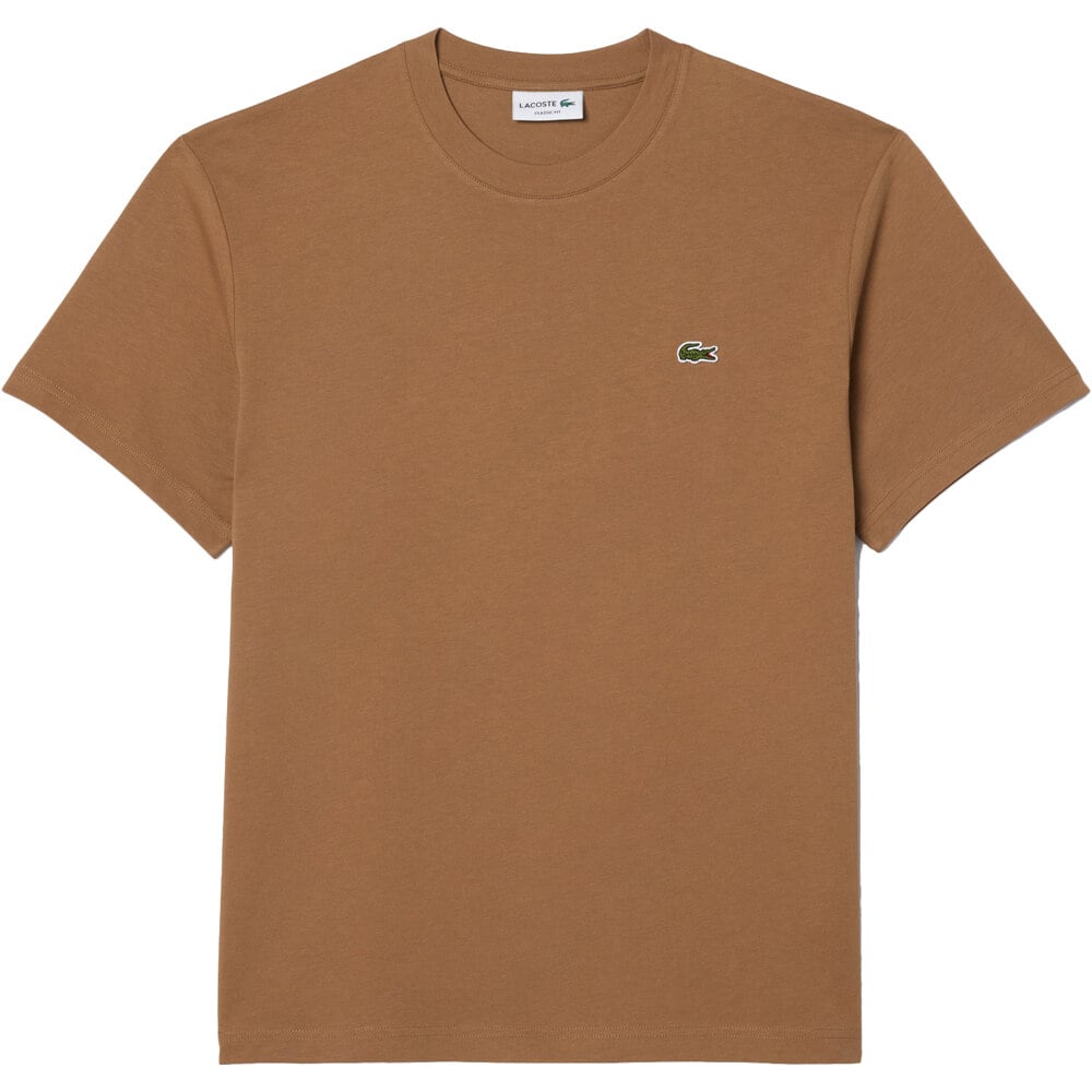 Lacoste camiseta manga corta hombre Tee-shirt crew neck vista detalle