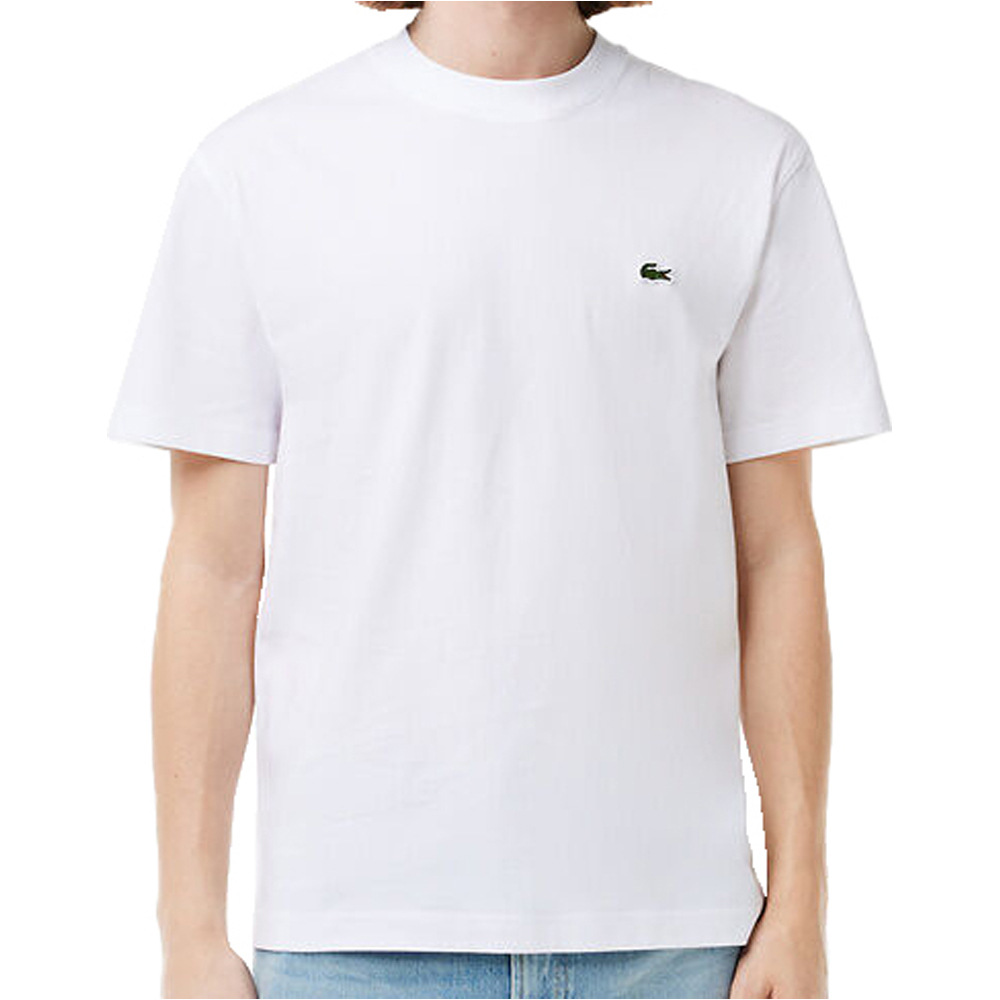 Lacoste camiseta manga corta hombre Tee-shirt crew neck vista frontal