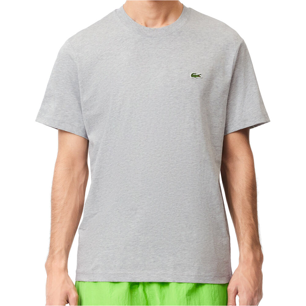 Lacoste camiseta manga corta hombre Tee-shirt crew neck vista frontal