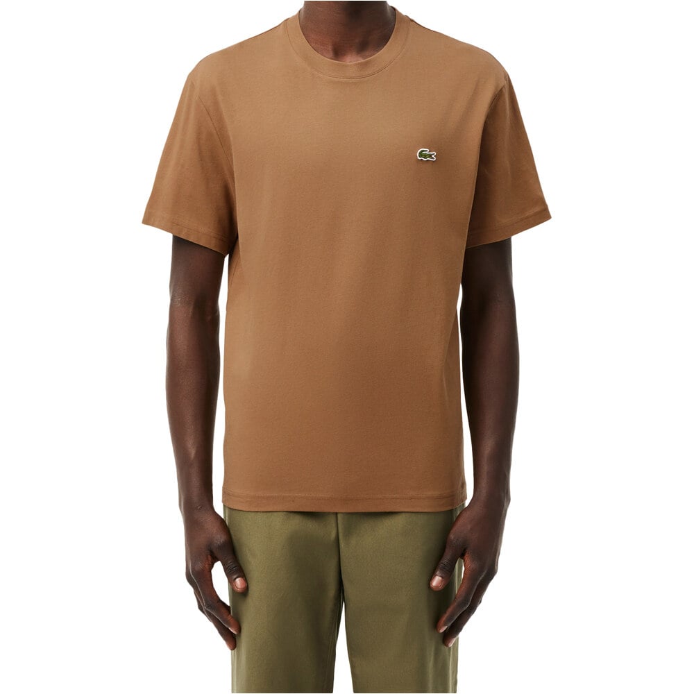 Lacoste camiseta manga corta hombre Tee-shirt crew neck vista frontal