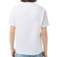 Lacoste camiseta manga corta hombre Tee-shirt crew neck vista trasera