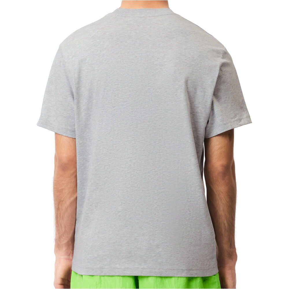 Lacoste camiseta manga corta hombre Tee-shirt crew neck vista trasera