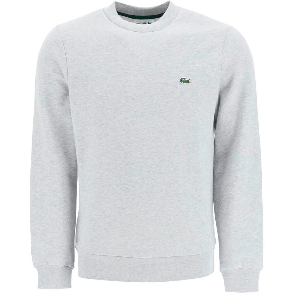 Lacoste sudadera hombre sweatshirt classic crew vista detalle