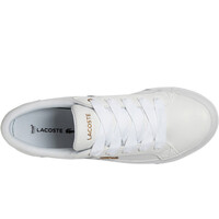 Lacoste zapatilla moda mujer ZIANE PLATFORM LEATHER SNEAKERS 06