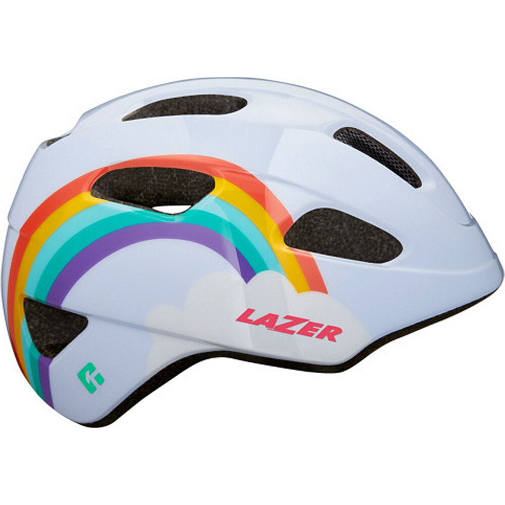 Lazer casco bicicleta niño casco Pnut Kineticore vista frontal